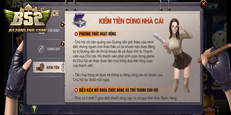 Tặng hoa hồng khi giới thiệu người chơi